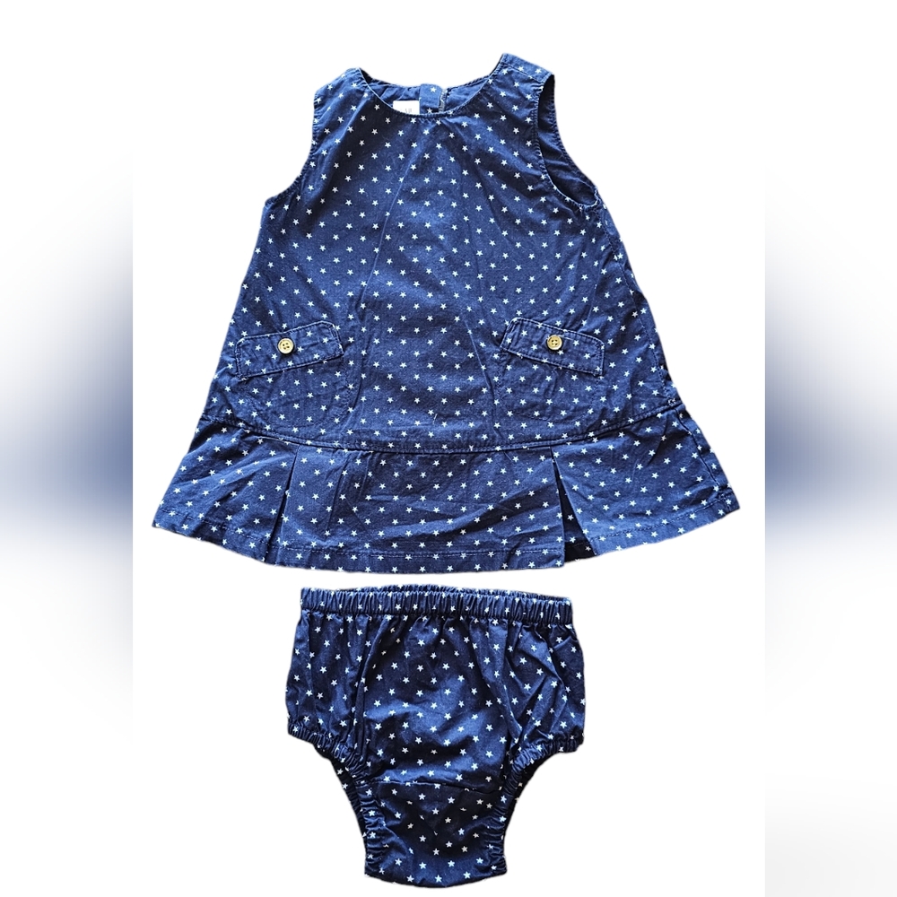 Baby Gap Star print Dress 3-6M